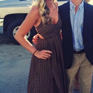 Spaghetti strap maxi dress